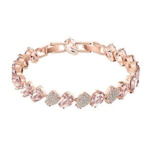 Swarovski Pink Teardrop Bracelet